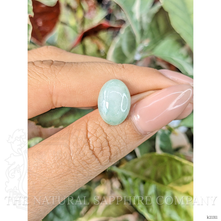 5.55 Ct. Cabochon Jade from Burma (Myanmar)