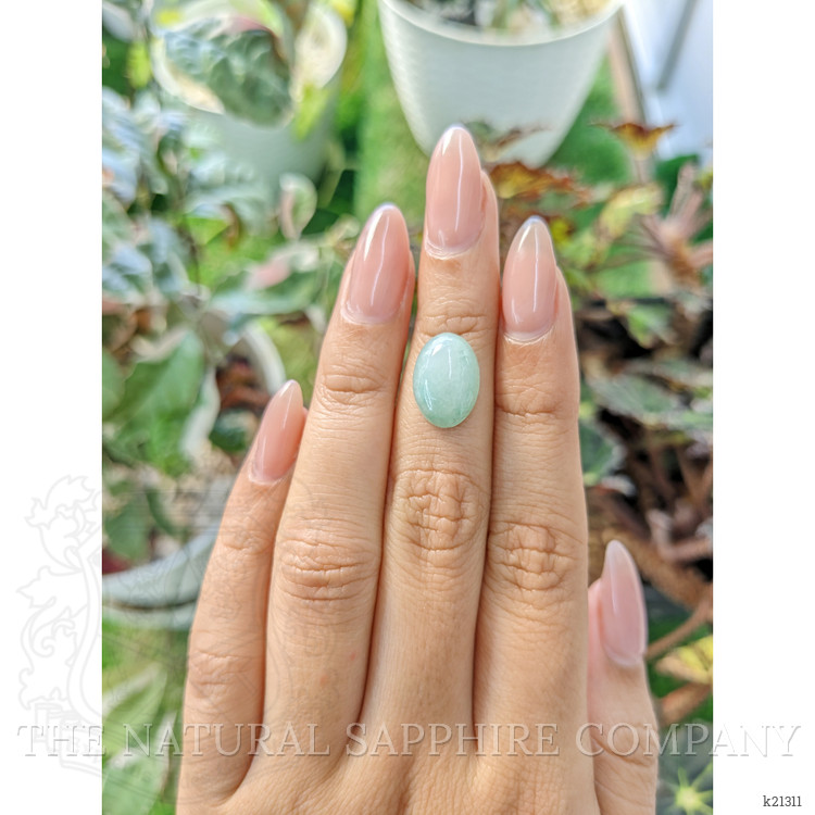 5.55 Ct. Cabochon Jade from Burma (Myanmar)