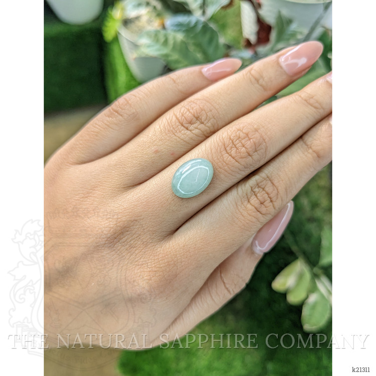 5.55 Ct. Cabochon Jade from Burma (Myanmar)