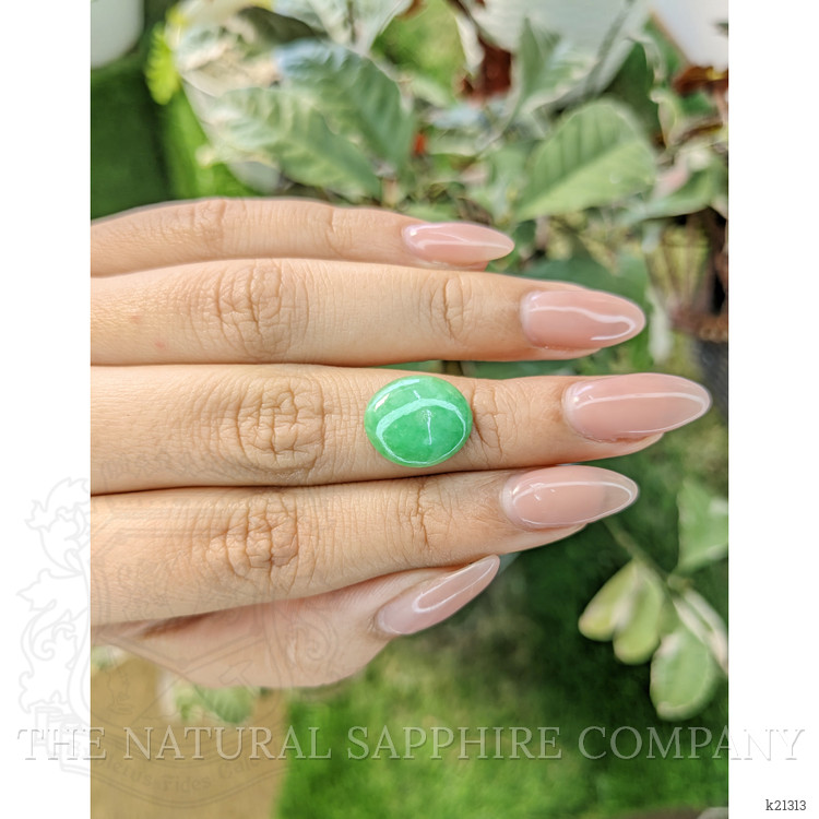 5.20 Ct. Cabochon Jade from Burma (Myanmar)