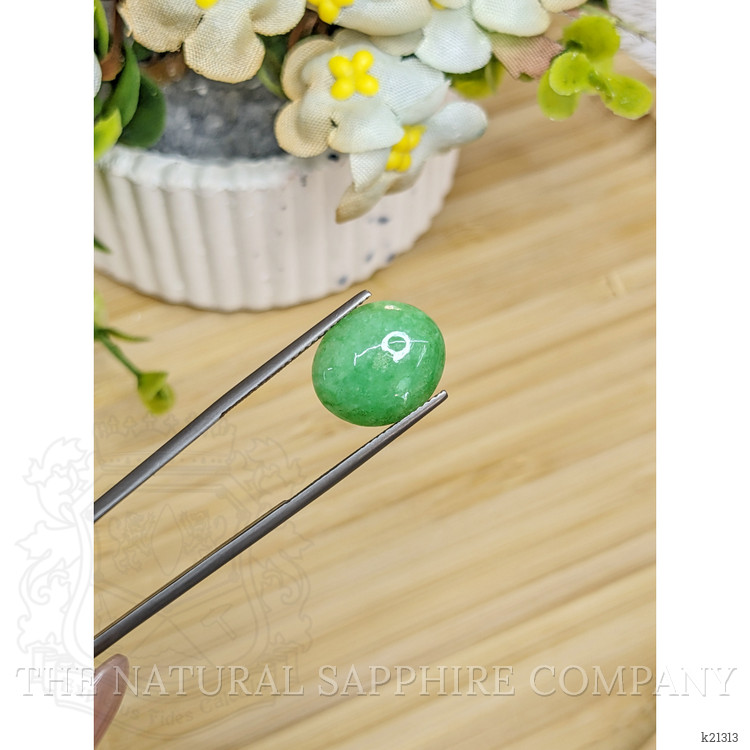5.20 Ct. Cabochon Jade from Burma (Myanmar)