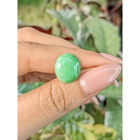 5.20 Ct. Cabochon Jade from Burma (Myanmar) Life Style