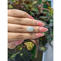 5.89 Ct. Cabochon Jade from Burma (Myanmar) Life Style
