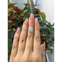 5.89 Ct. Cabochon Jade from Burma (Myanmar) Life Style