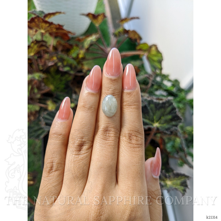 5.89 Ct. Cabochon Jade from Burma (Myanmar)