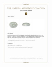 5.35 Ct. Cabochon Jade from Burma (Myanmar) Appraisal
