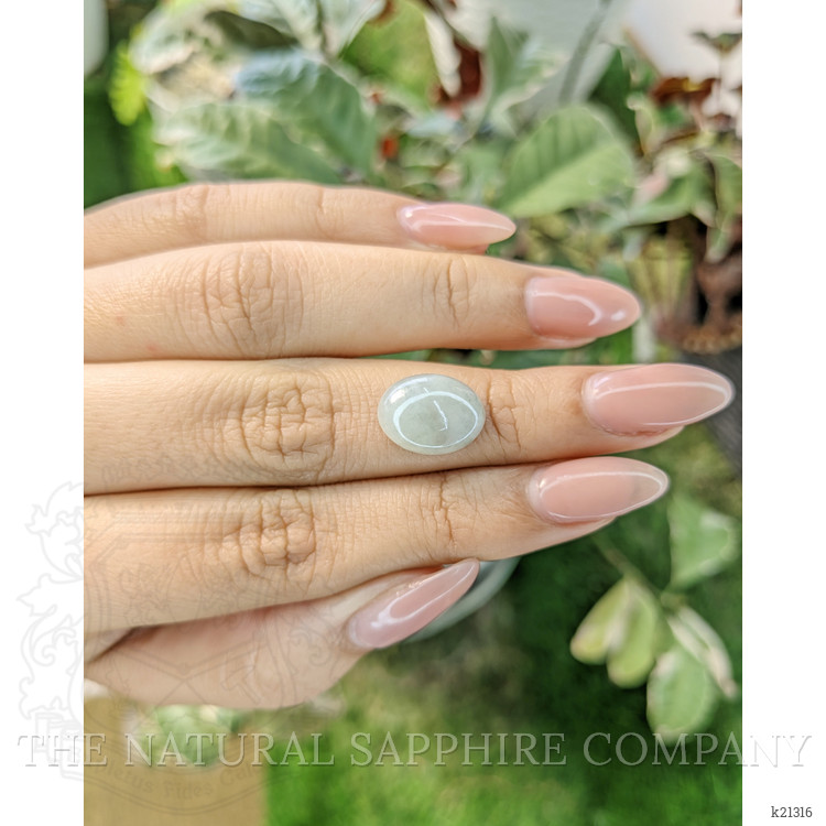 5.35 Ct. Cabochon Jade from Burma (Myanmar)