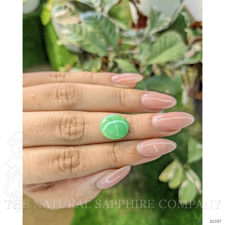 4.53 Ct. Cabochon Jade from Burma (Myanmar)