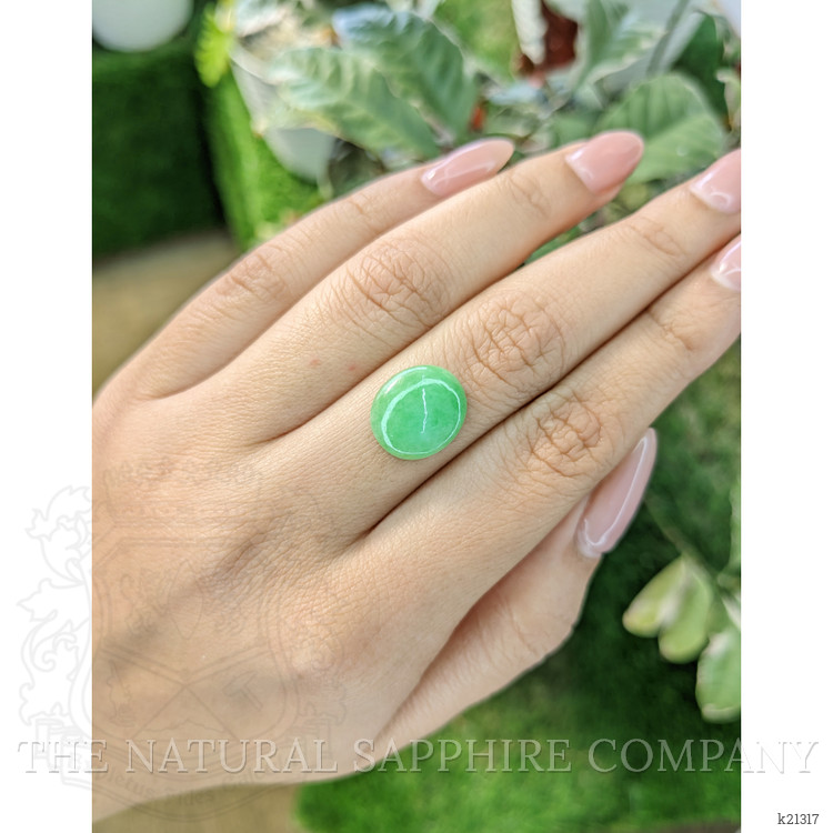 4.53 Ct. Cabochon Jade from Burma (Myanmar)