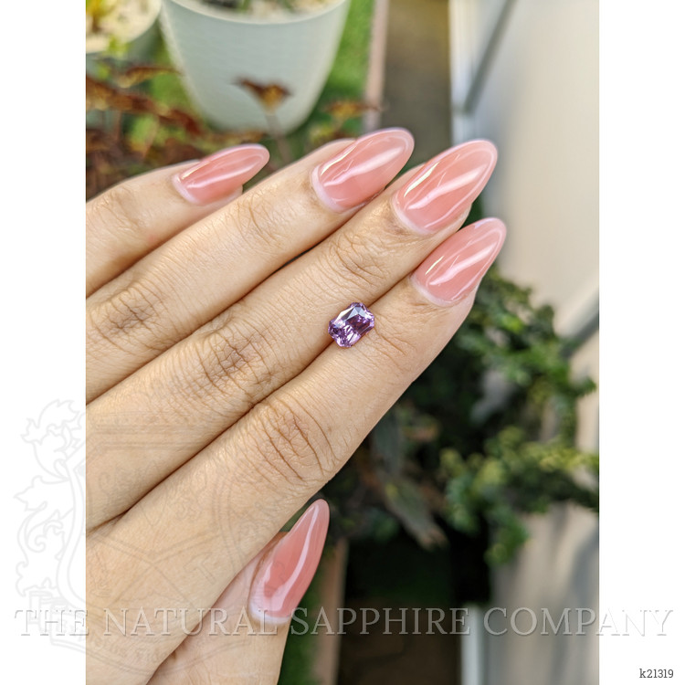 1.35 Ct. Pinkish Purple Spinel from Ceylon (Sri Lanka)