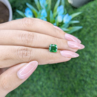 2.43 Ct. Tsavorite Garnet from Tanzania Life Style