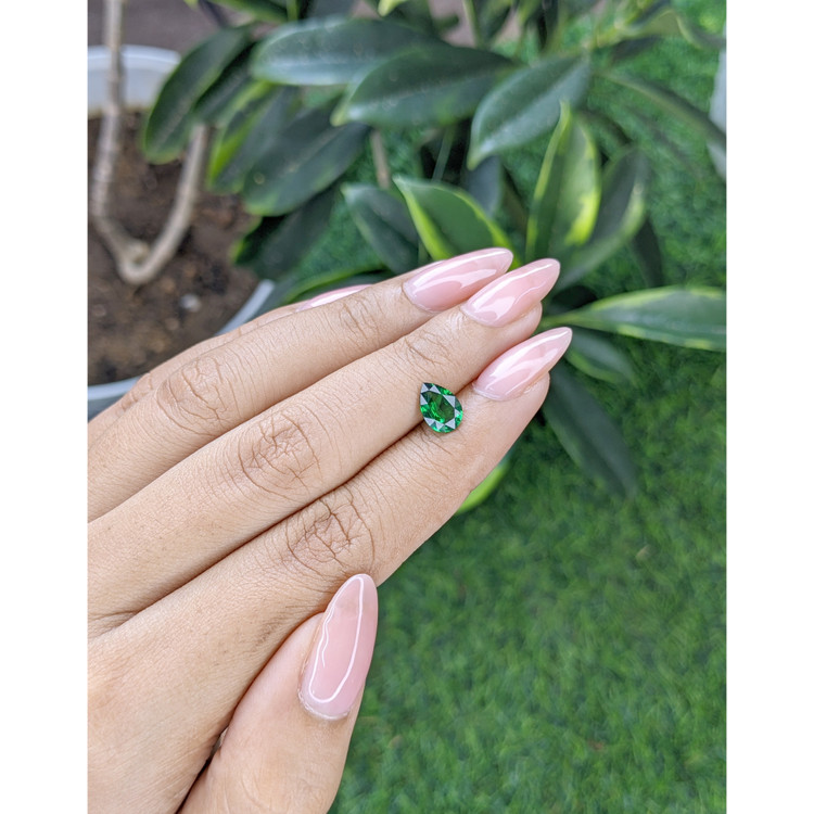 1.15 Ct. Tsavorite Garnet from Tanzania