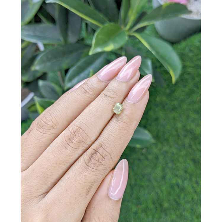 0.81 Ct. Chrysoberyl from Tanzania