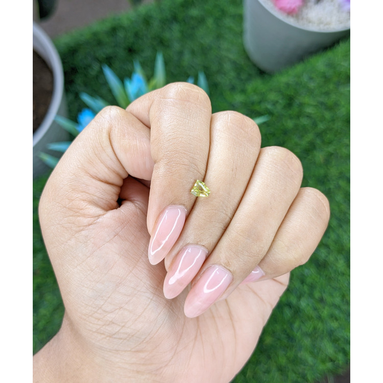 0.52 Ct. Chrysoberyl from Tanzania