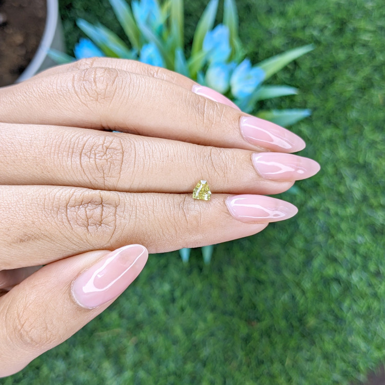 0.52 Ct. Chrysoberyl from Tanzania