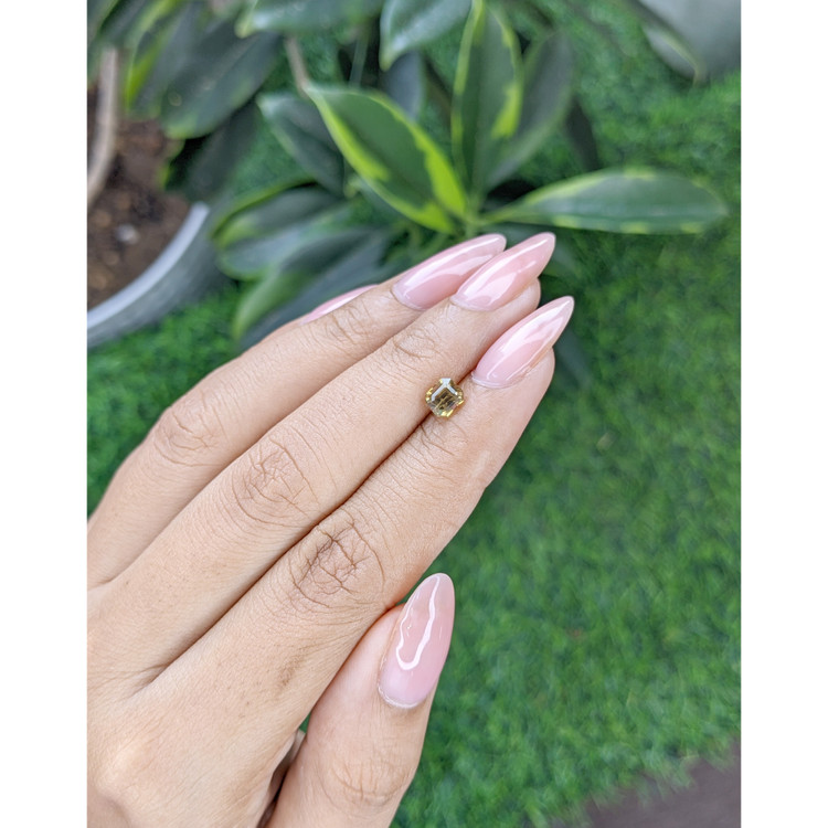 0.81 Ct. Chrysoberyl from Tanzania