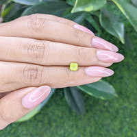 0.81 Ct. Yellowish Green Chrysoberyl from Tanzania Life Style
