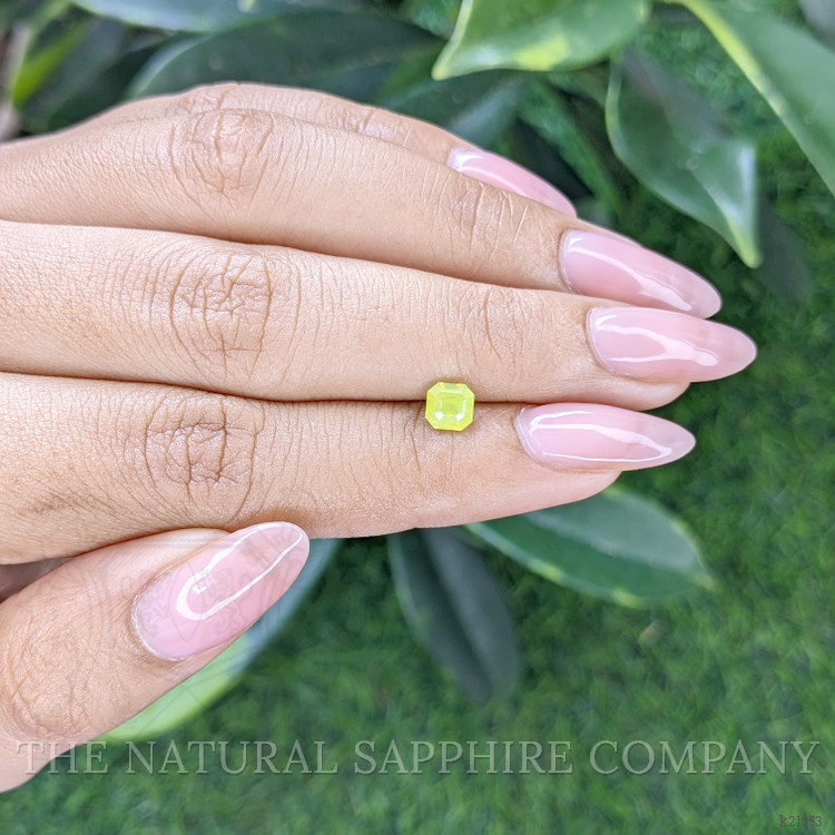 0.81 Ct. Yellowish Green Chrysoberyl from Tanzania