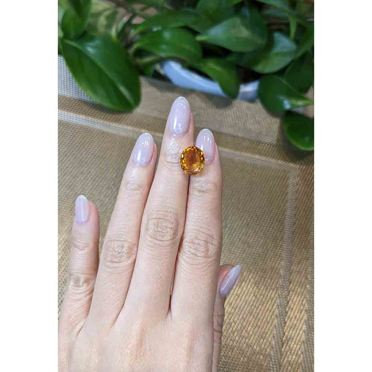 6.05 Ct. Citrine from Brazil
