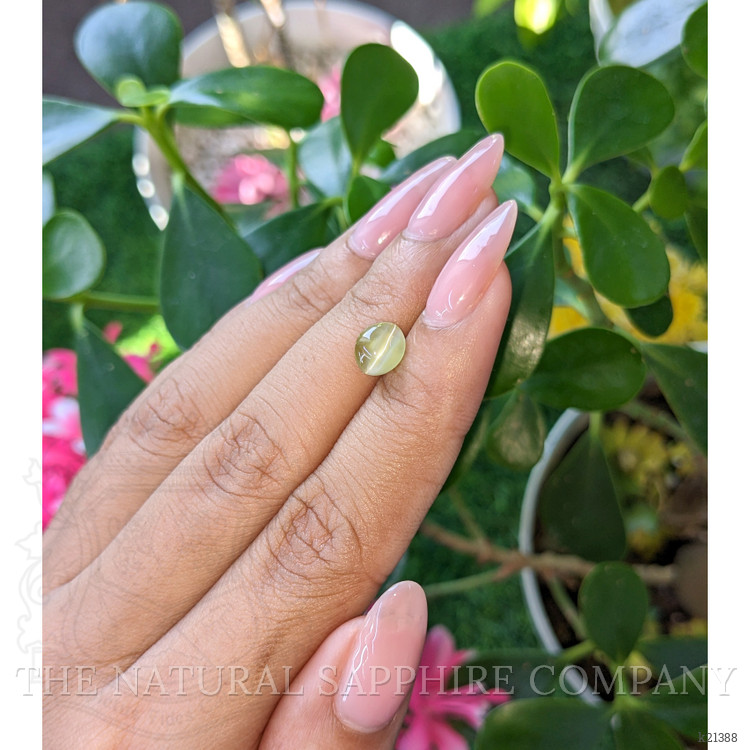 1.97 Ct. Cabochon Chrysoberyl from Tanzania