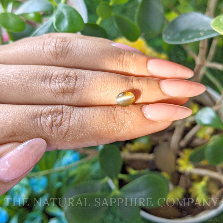 1.65 Ct. Cabochon Chrysoberyl from Tanzania