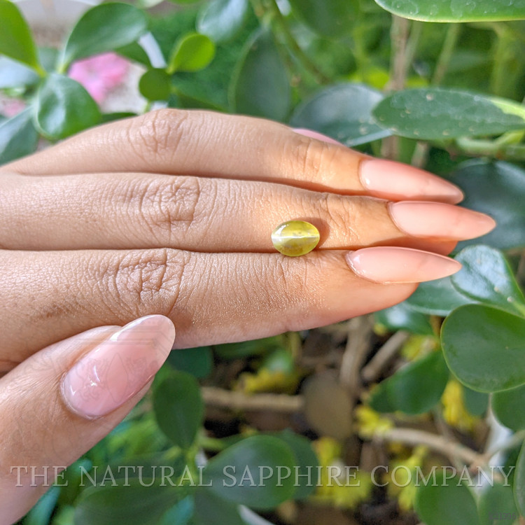 1.99 Ct. Cabochon Chrysoberyl from Tanzania