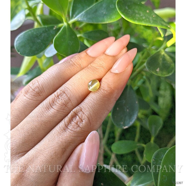 1.59 Ct. Cabochon Chrysoberyl from Tanzania