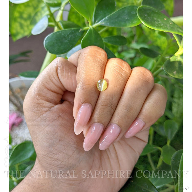 1.59 Ct. Cabochon Chrysoberyl from Tanzania