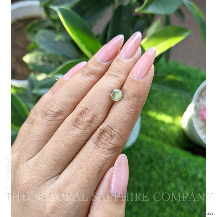 1.67 Ct. Cabochon Chrysoberyl from Tanzania