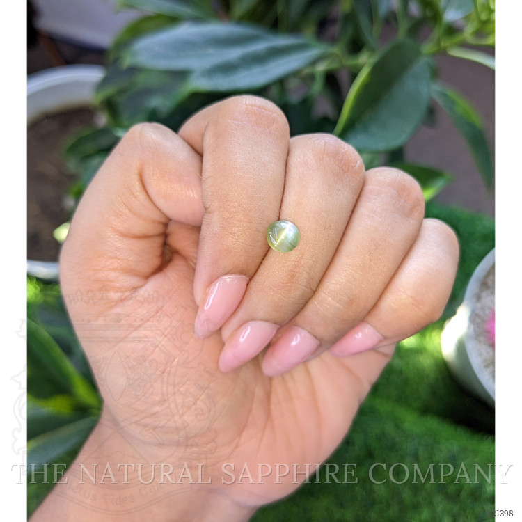 1.67 Ct. Cabochon Chrysoberyl from Tanzania