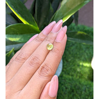1.86 Ct. Cabochon Chrysoberyl from Tanzania Life Style