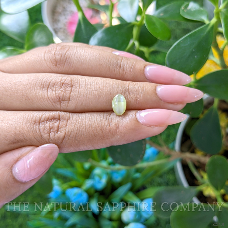 1.58 Ct. Cabochon Chrysoberyl from Tanzania