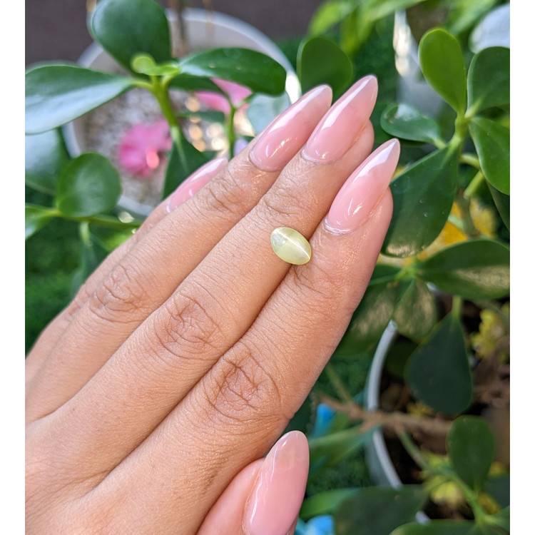 1.58 Ct. Cabochon Chrysoberyl from Tanzania