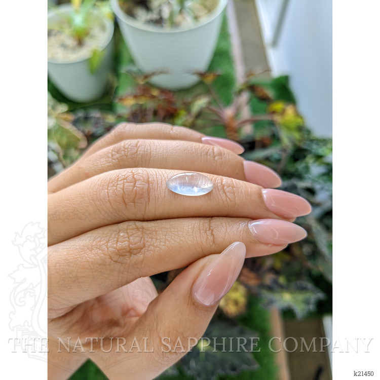 3.08 Ct. Cabochon Moonstone from Ceylon (Sri Lanka)
