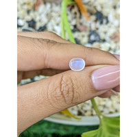 1.41 Ct. Blue Flash Cabochon Moonstone from Ceylon (Sri Lanka) Life Style