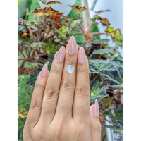 2.90 Ct. Cabochon Moonstone from Ceylon (Sri Lanka) Life Style