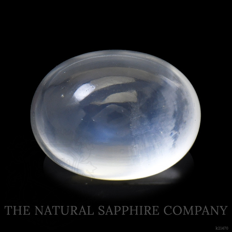 5.20 Ct. Blue Flash Cabochon Moonstone from Ceylon (Sri Lanka)