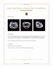 11.84 Ct. Kunzite from Afghanistan Appraisal