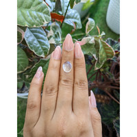 7.06 Ct. Cabochon Moonstone from Ceylon (Sri Lanka) Life Style