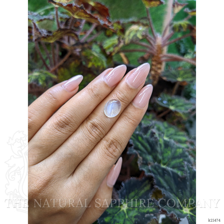 7.06 Ct. Cabochon Moonstone from Ceylon (Sri Lanka)