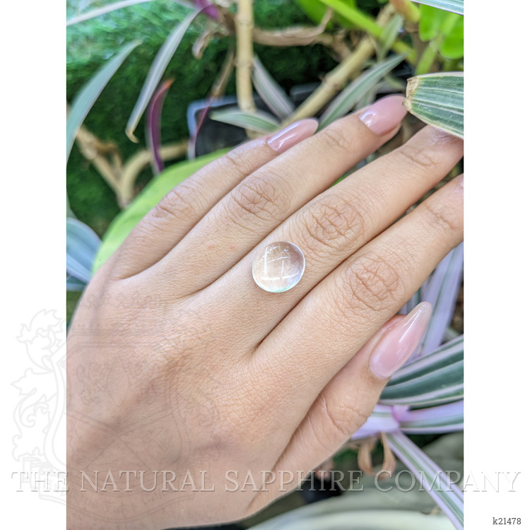 6.47 Ct. Cabochon Moonstone from Ceylon (Sri Lanka)