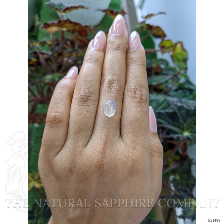 2.95 Ct. Cabochon Moonstone from Ceylon (Sri Lanka)
