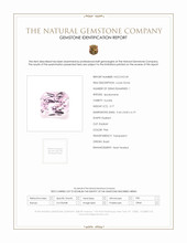 3.77 Ct. Pink Kunzite from Brazil Scan Report