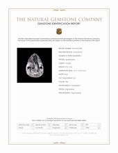 5.56 Ct. Pink Kunzite from Afghanistan Scan Report