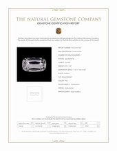 5.37 Ct. Pink Kunzite from Afghanistan Scan Report
