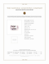 5.99 Ct. Kunzite from Afghanistan Scan Report