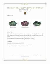 2.33 Ct. Alexandrite from Ceylon (Sri Lanka) Appraisal