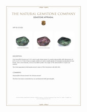 2.33 Ct. Alexandrite from Ceylon (Sri Lanka) Appraisal