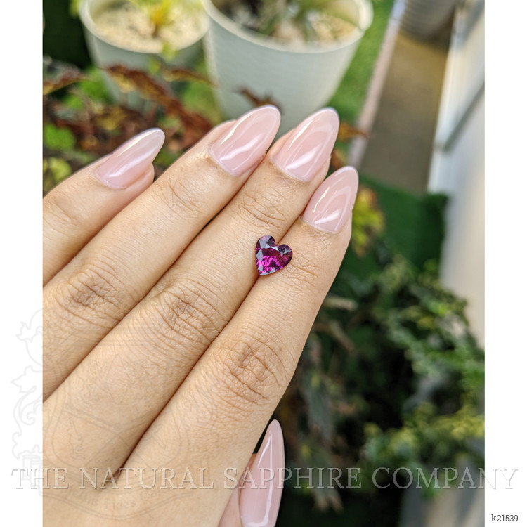 1.81 Ct. Rhodolite Garnet from Ceylon (Sri Lanka)