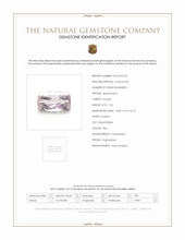 7.22 Ct. Kunzite from Afghanistan Scan Report